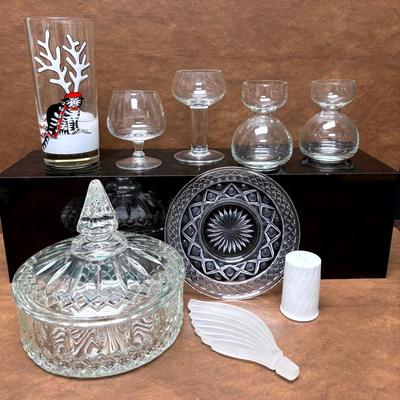 Assortment of Glassware 