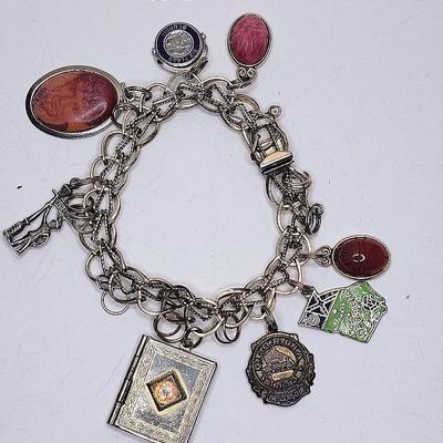 Vintage 12KT Gold Charm Bracelet 