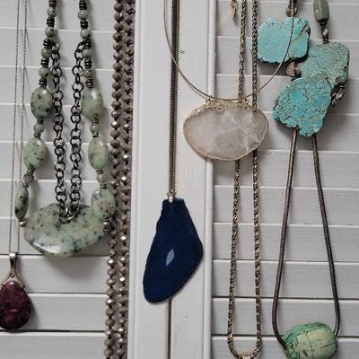 Natural Gemstone Necklaces 