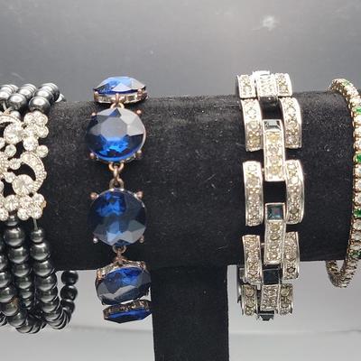Colorful Stone Bracelets Including Nolan Miller 