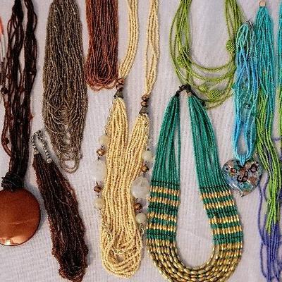 Seed Bead Necklace Collection 