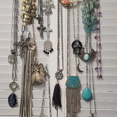 Collection Of Costume Necklaces 