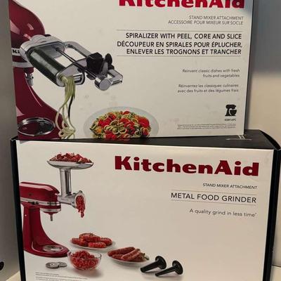 KitchenAid Spiralizer & Food Grinder Attachments