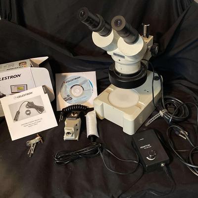 Celestron Digital Imager & Stereo Microscope Setup