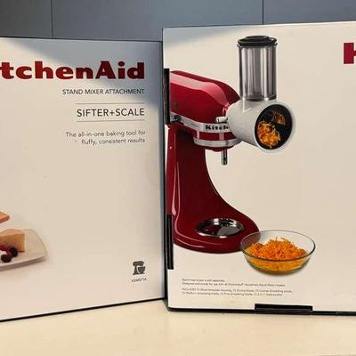 KitchenAid Sifter + Scale & Fresh Prep Slicer Attachments