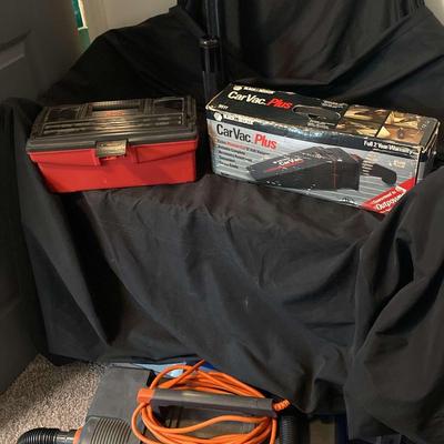 Eureka & CarVac Vacuums With Tool Box