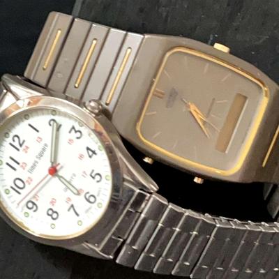 Men’s Watches By Seiko & Quartz 