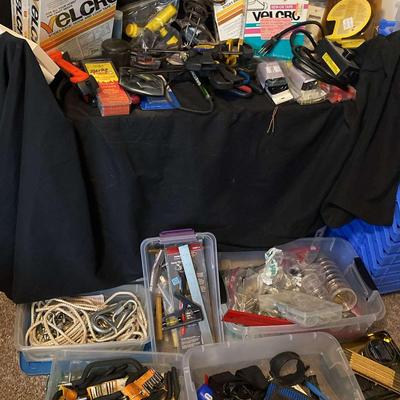 Workshop Essentials Bundle Featuring Tools, Hardware, And Velcro