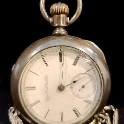 Large Elgin Pocket Watch 