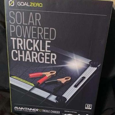 Goal Zero Solar Powered Trickle Charger