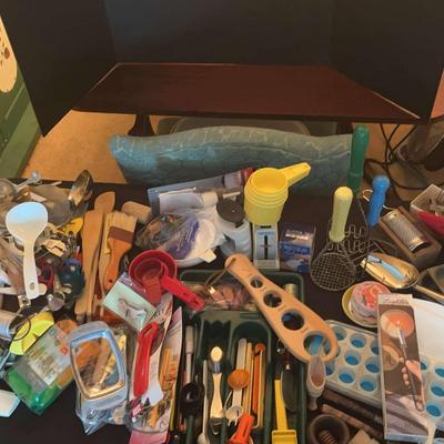Extensive Kitchen Tool Collection Featuring Mashers, Peelers, Lighters & More