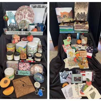 Extensive Augusta & Georgia-Themed Collection Featuring Books, Gifts & Décor