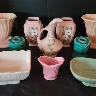 McCoy And Hull Vases