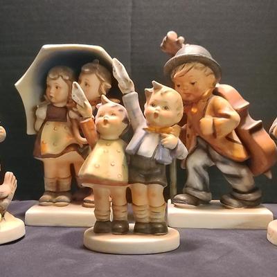 Set of Five Goebel Hummel Figurines