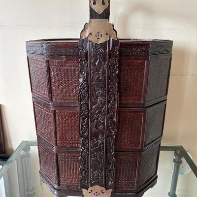 Chinese 3-Tier Stacking Wedding Basket