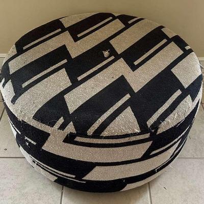 Large Fabric Ottoman