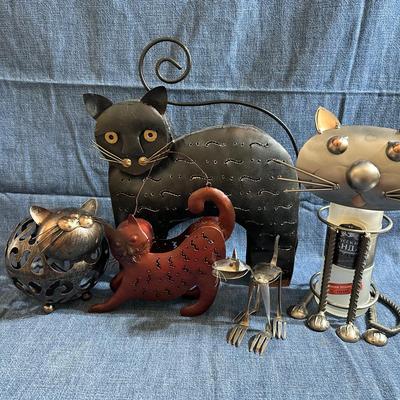 Metal Feline Art