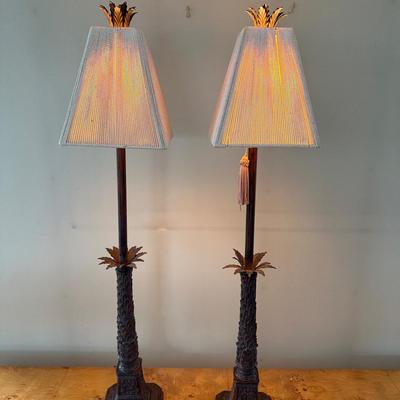 Resin And Metal Table Lamps