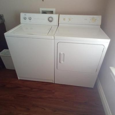 Sale Photo Thumbnail #46: Roper washer & Hotpoint dryer