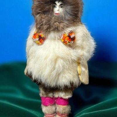 Traditional yup ik eskimo doll