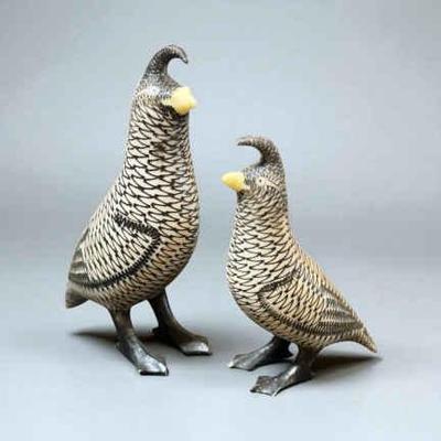 Tufted puffin scrimshaw