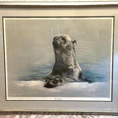 1977 print titled the dipper" by ronilee lynch