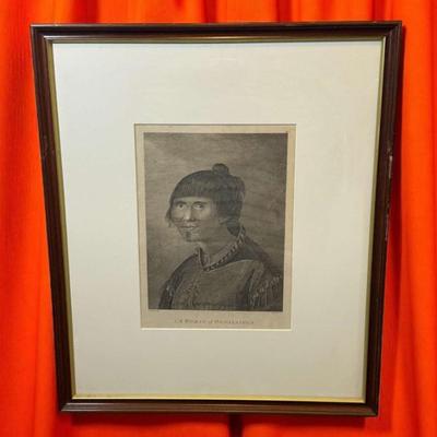 A woman of oonalashka engraving by john webber