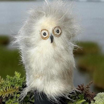 Inuit ookpik or handicraft toy owl
