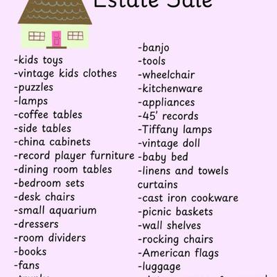 Estate sale photo