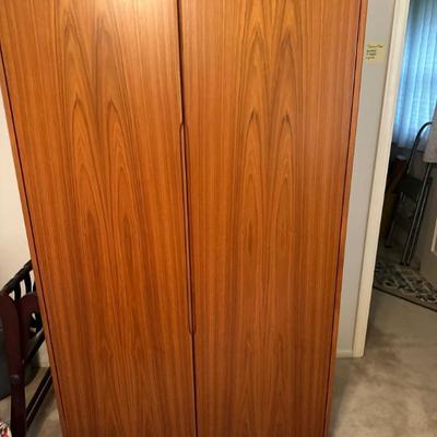 MCM Teak armoire (closed)