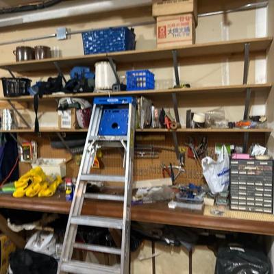 Workshop full of tools