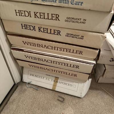 Hedi Keller collector's plates including Christmas series
