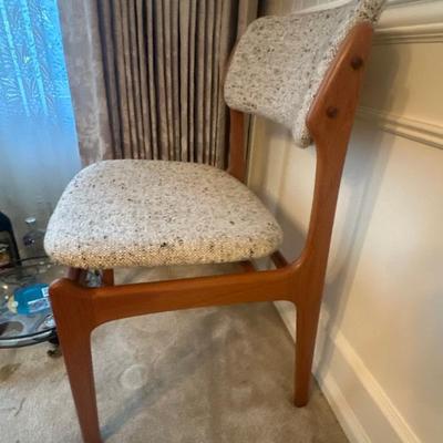 MCM teak dining chairs