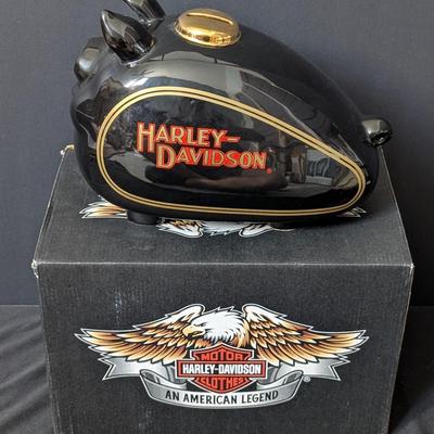 Harley-Davidson Ceramic HOG Bank with Original Box