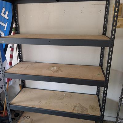 Heavy-Duty 5-Tier Industrial Steel Storage Rack – 72” Tall