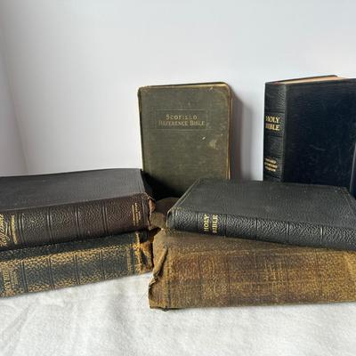 Collection of Vintage and Antique Bibles