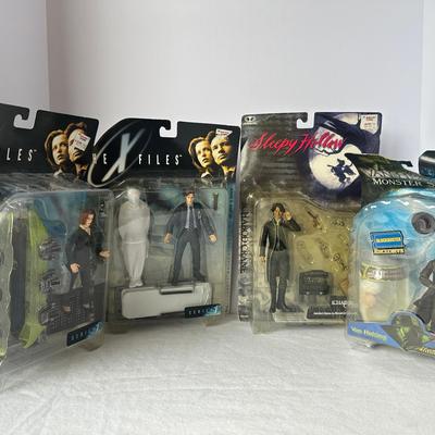Vintage Sci-Fi & Horror Action Figures: X-Files, Sleepy Hollow, Van Helsing