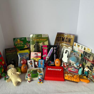 Lot of 80's and 90's Vintage Toys and Books 