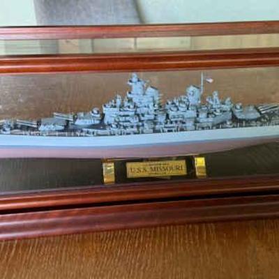 HKM005 Battleship Missouri 1:550 Scale Model