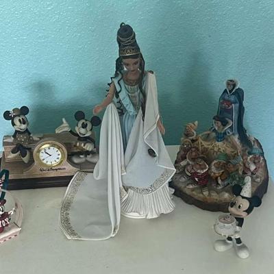 HKM056 Collectible Disney Figurines, Goddess Of Beauty Barbie Doll With Certificate