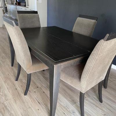 HKM068 - Dining Table With Four Upholstered Chairs *SPECIAL PICKUP INSTRUCTIONS