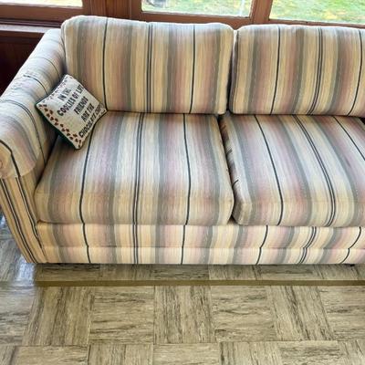 Vintage striped sofa $50
