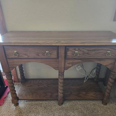Wooden Console Table 