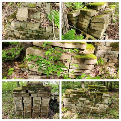 Selection of pavers
