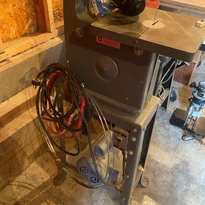 Vintage Rockwell Delta Bandsaw & President Noise Cancelling Muffs