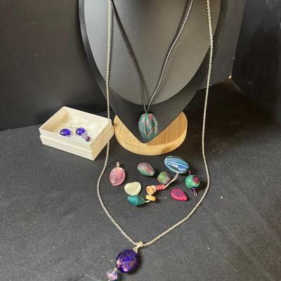Polymer Clay Beads & Other Costume Jewelry