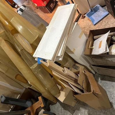 Large Scale Model Airplane Wings, Balsa Wood Cut Outs, Molds, And Fuselages 