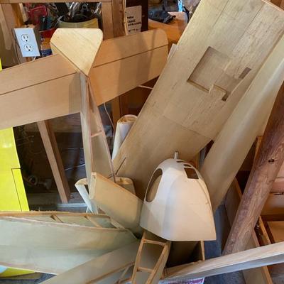 Project Plane Parts For Large Model Airplanes & Template Pictures