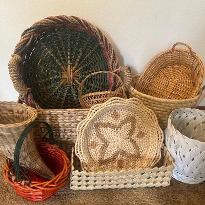 Decorative And Storage Baskets In All Shapes And Sizes