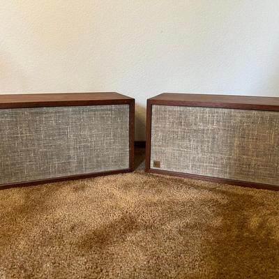 Pair Of Vintage AR Inc Speakers